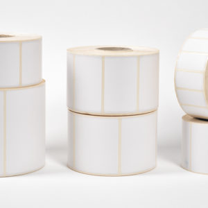 Αυτοκόλλητες Ετικέτες Θερμικής Μεταφοράς (transfer) Barcode σε ρολό