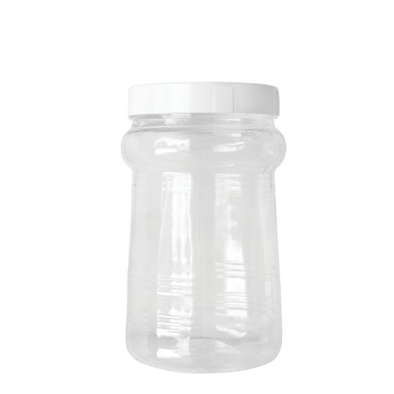 Βάζο PET 1kg Μελιού Διάφανο