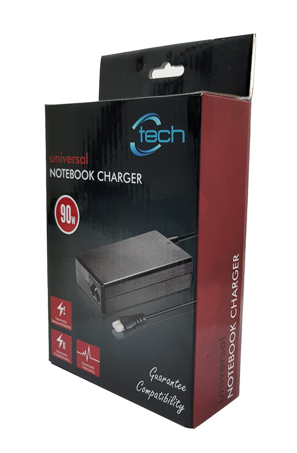 NOTEBOOK CHARGER CTECH 90W CP-0001 ΣΥΣΚΕΥΑΣΙΑ