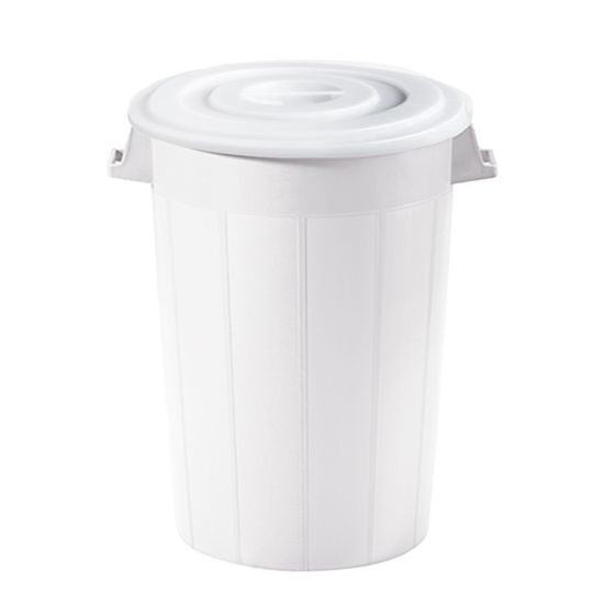 Κάδος 120L Πλαστικός Τροφίμων με Καπάκι & Χερούλι