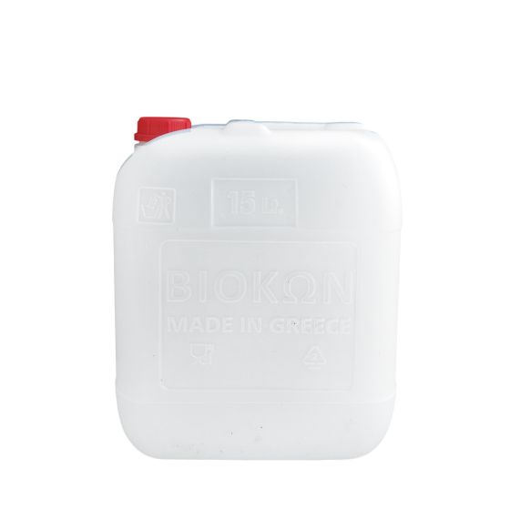 Μπιτόνια Πλαστικά Τετράγωνα 6L, 15L, 20L & 30L Λευκά Βιοκών